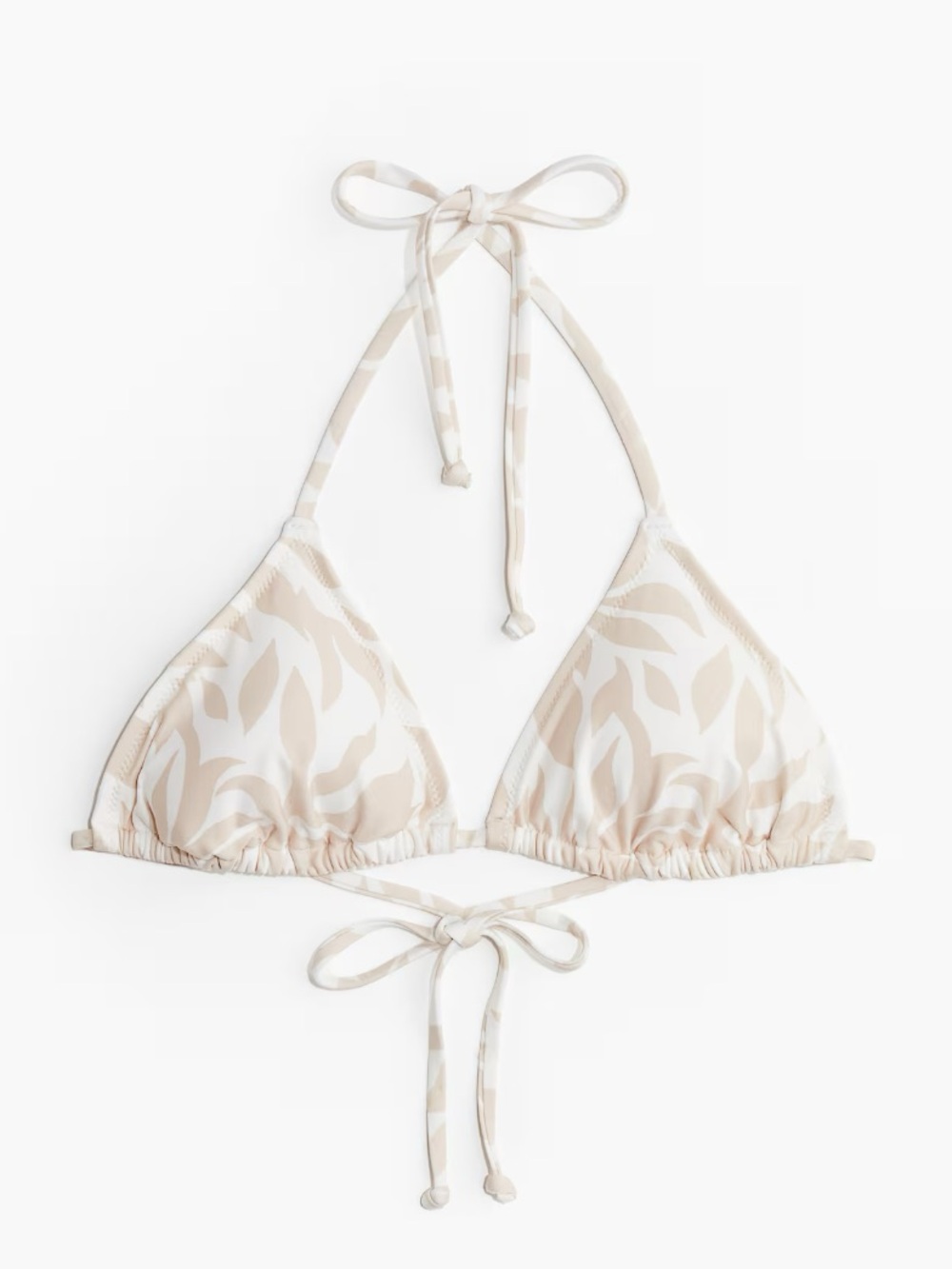 H&M Women’s Triangle Bikini Top & Tie Bottoms Set